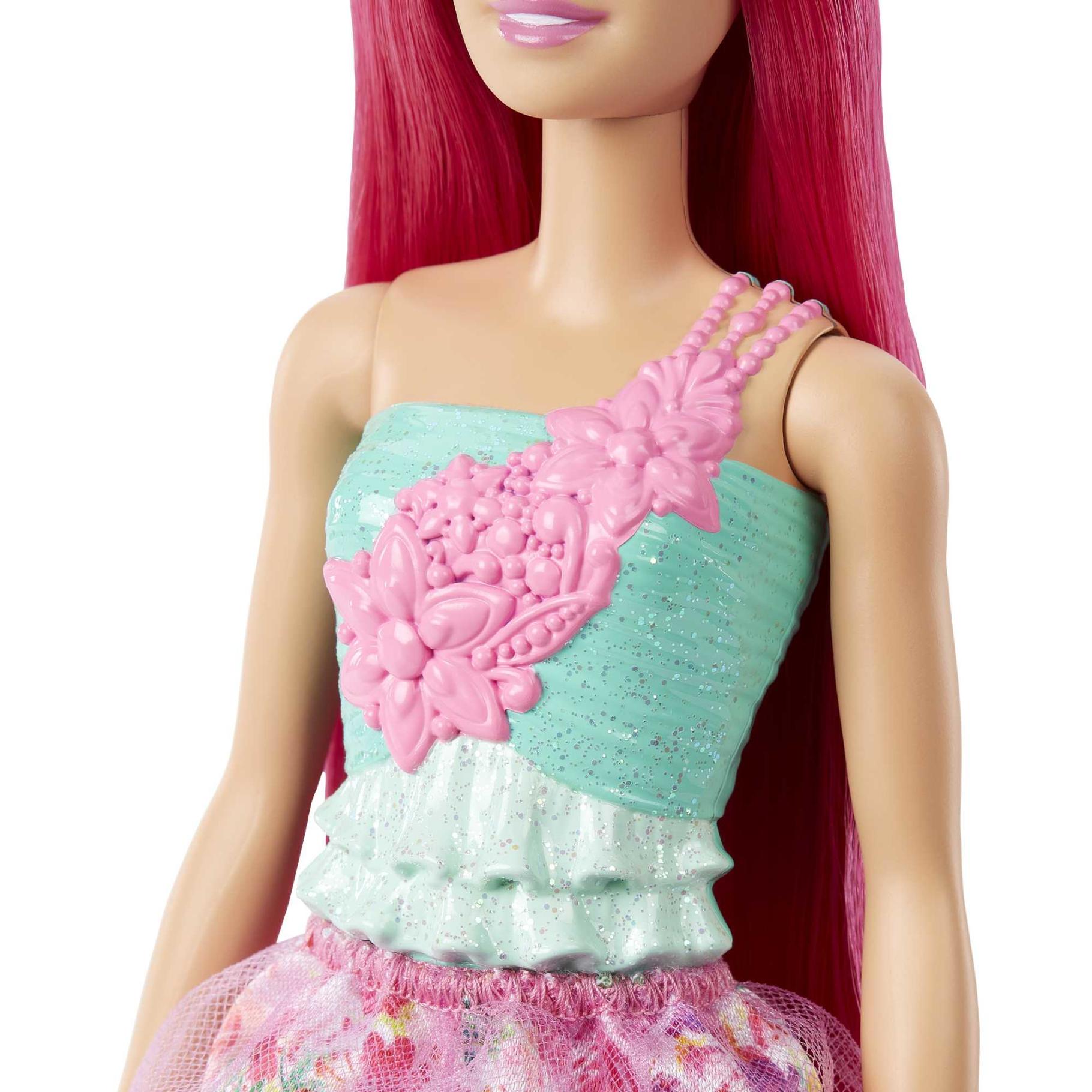 Barbie Dreamtopia Princess pink hair - afbeelding 2