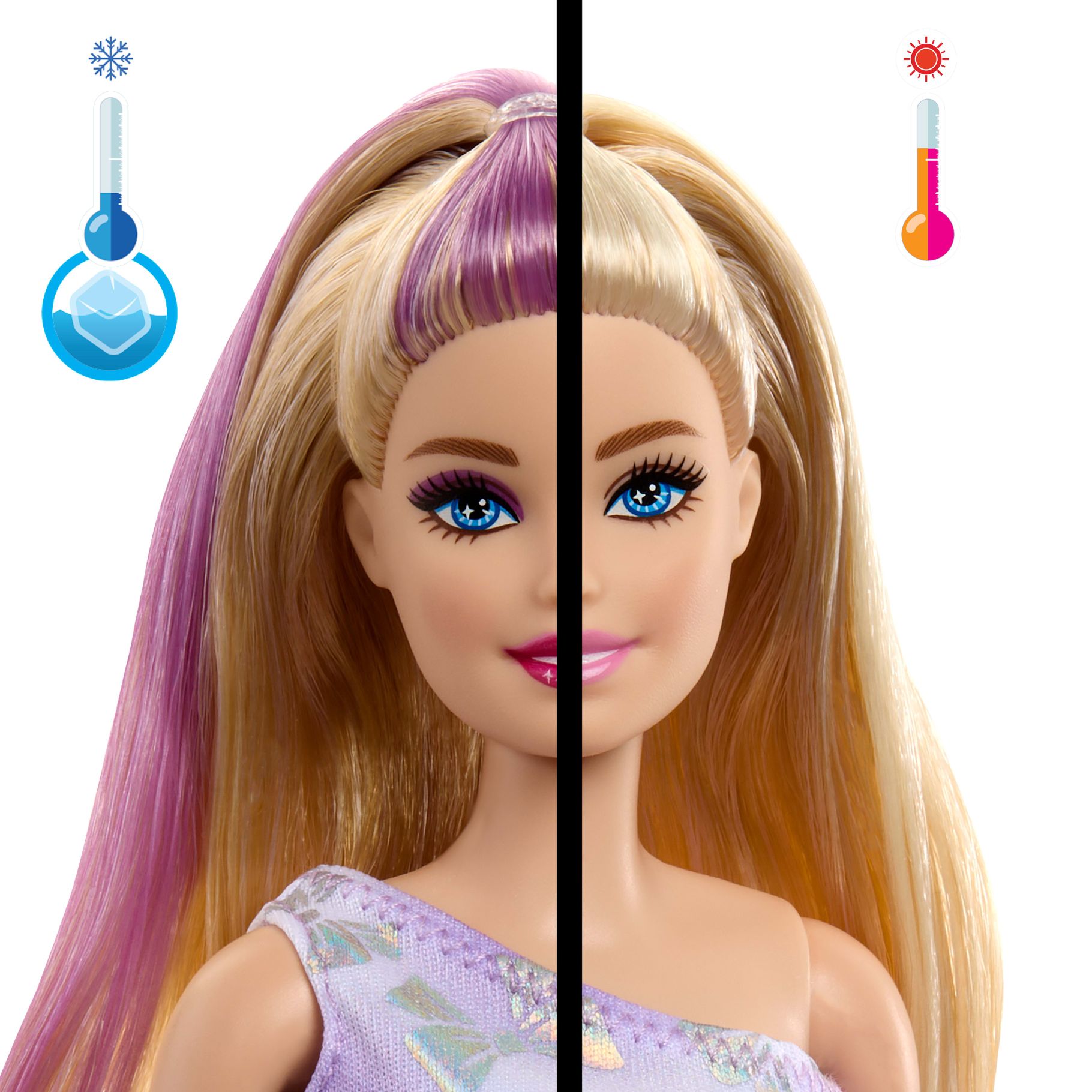 Barbie Party Unboxed 2/1 Pop Met Lichtroze Jurk - afbeelding 2