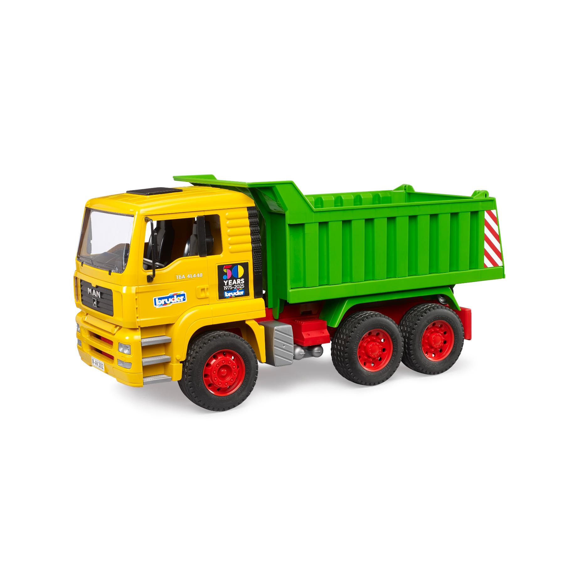 Vrachtwagen MAN dumptruck 50 Jaar Bruder