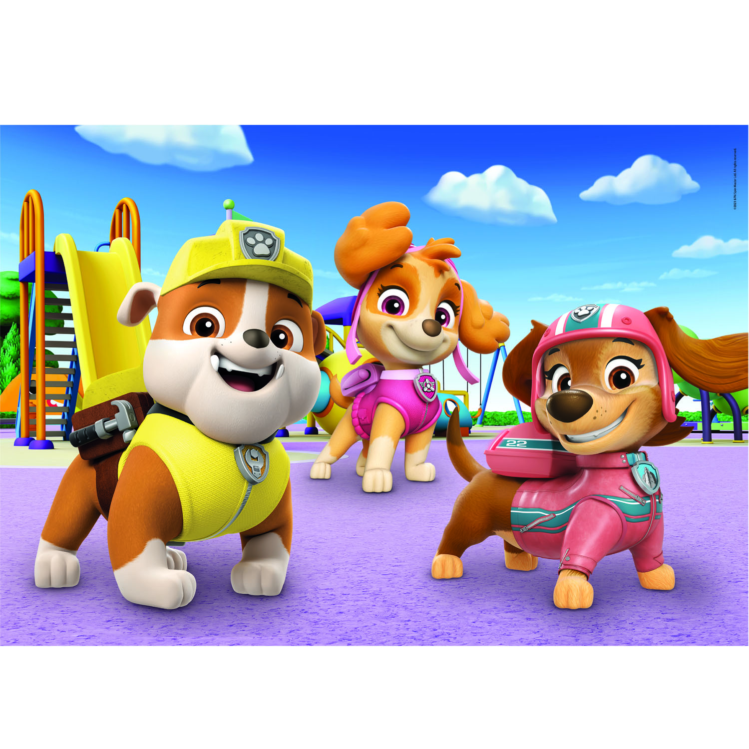 Clementoni paw patrol puzzel 2 x 20 stukjes - afbeelding 2