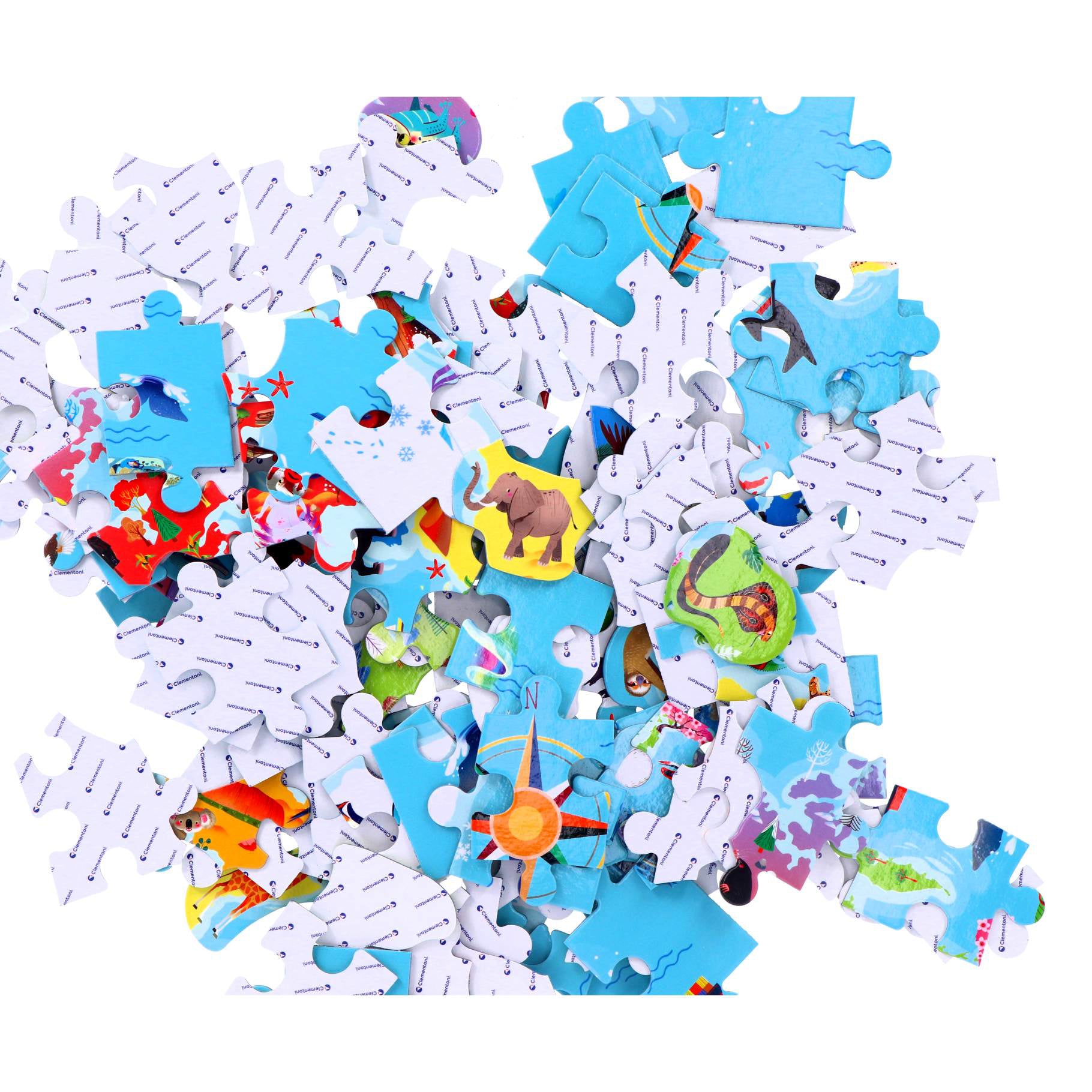 Clementoni Spel Puzzel Ontdek De Wereld - afbeelding 3