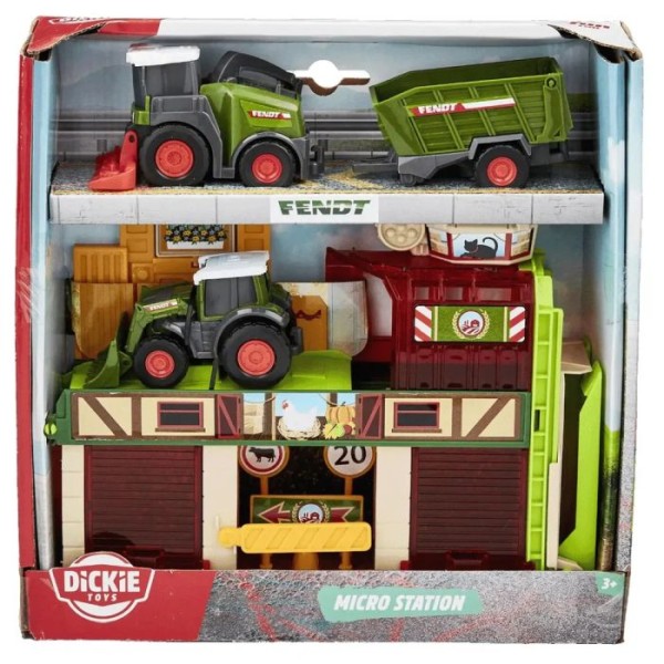 Fendt tractorset boerderij 3 delig Dickie