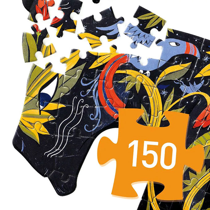 Djeco Puzzel 'Panter', 150 st, 62x46,5 cm - afbeelding 3