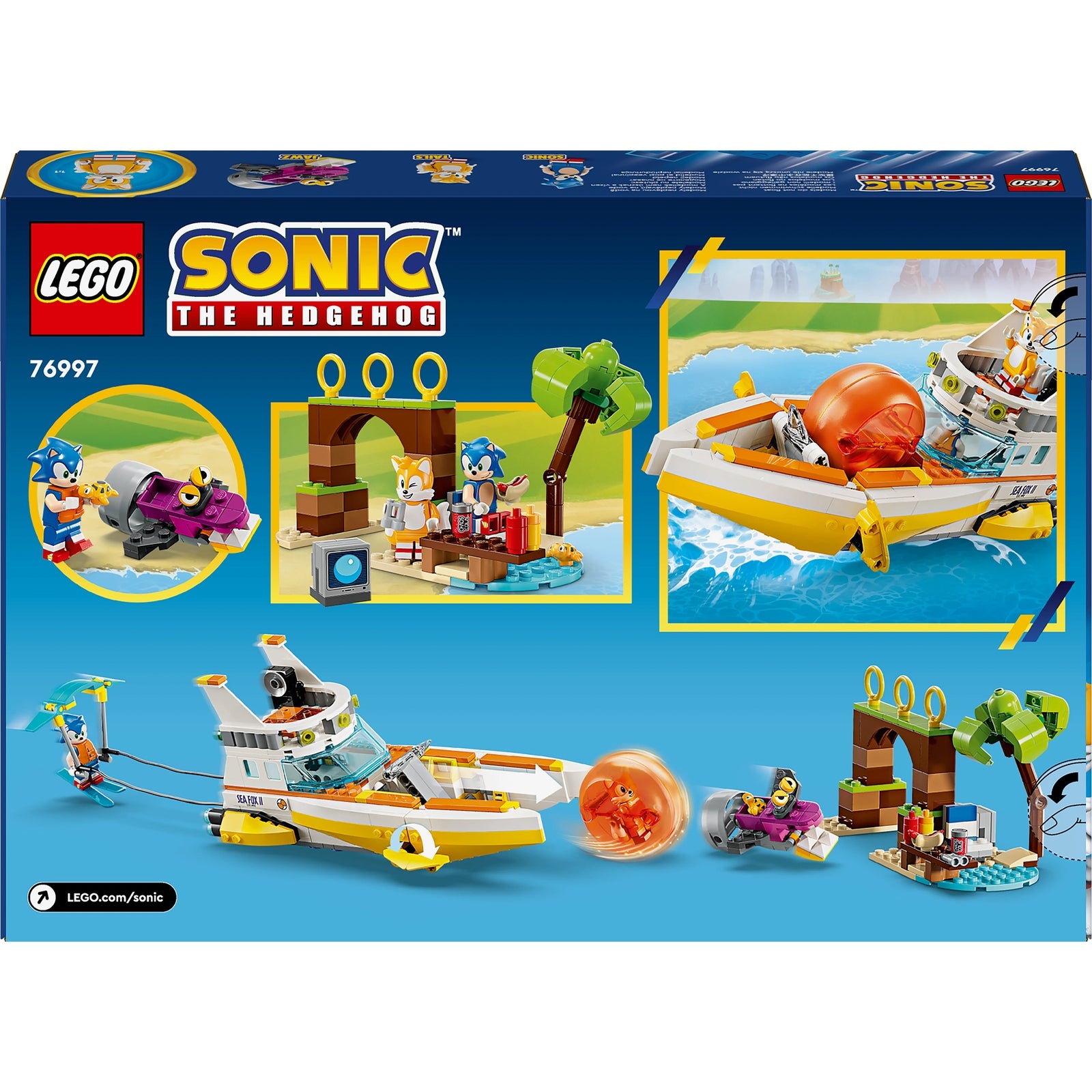 76997 Lego Sonic Tails' Avonturenboot - afbeelding 3