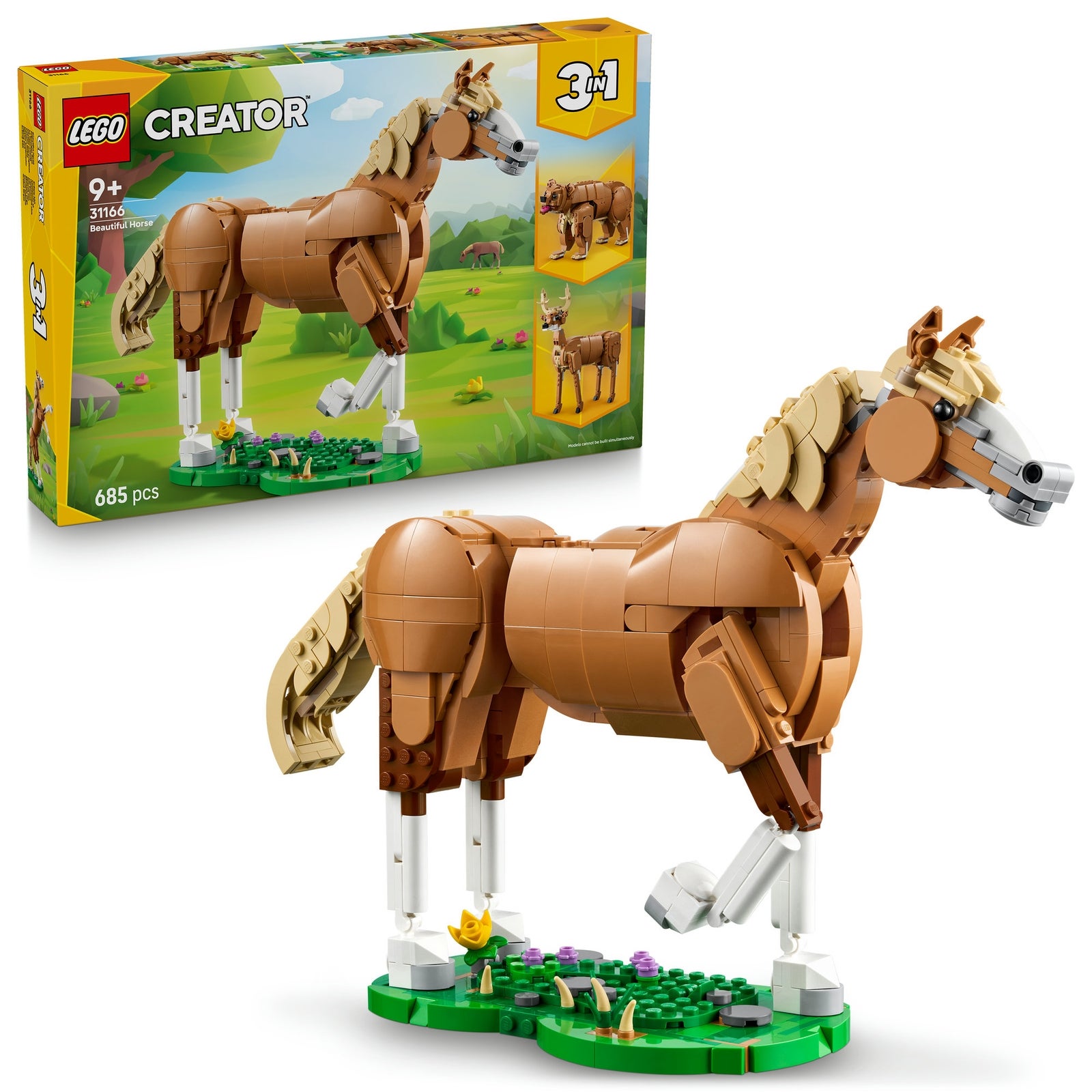 LEGO 31166 Creator Prachtig Paard