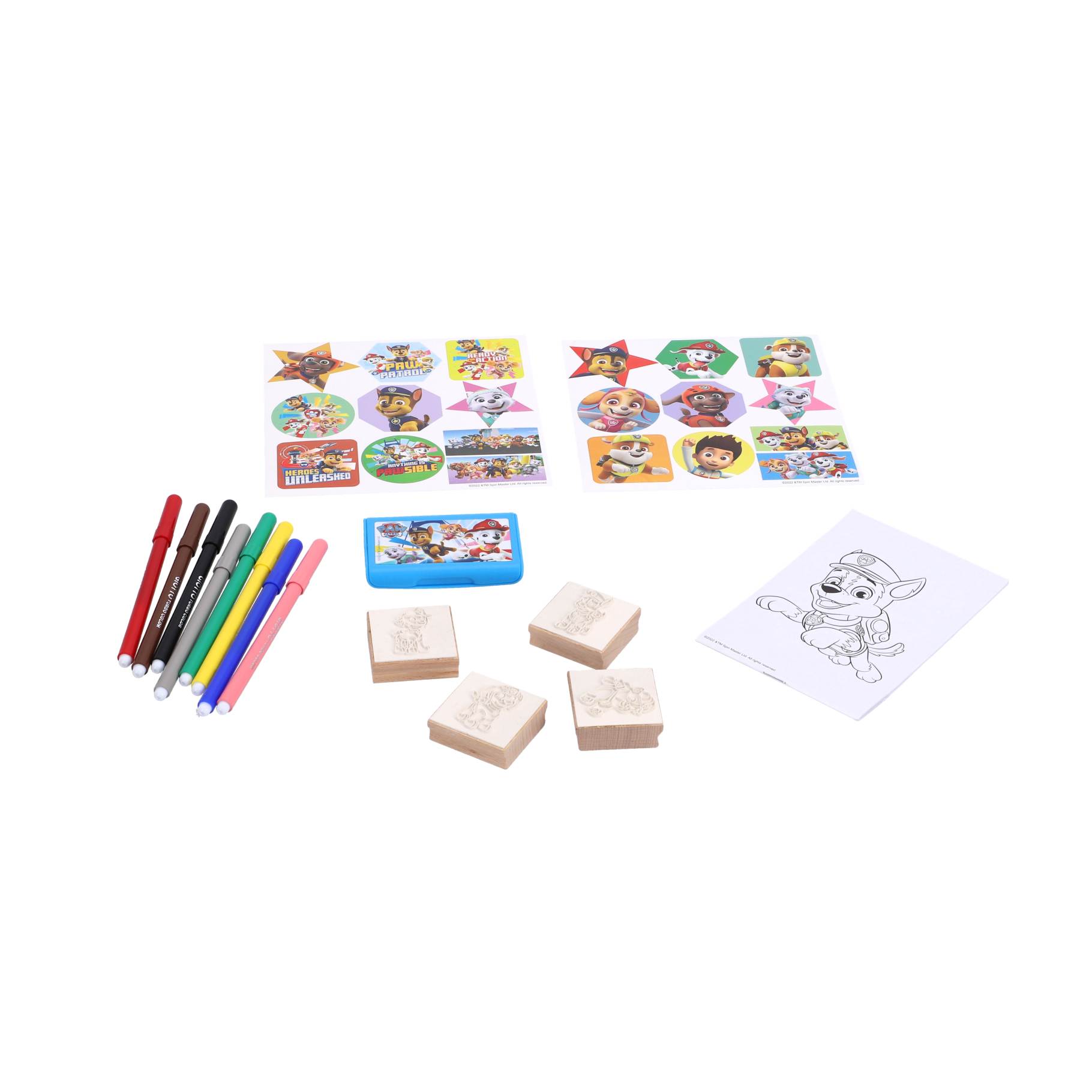 Paw Patrol stempeldoos maxi 22-delig - afbeelding 3