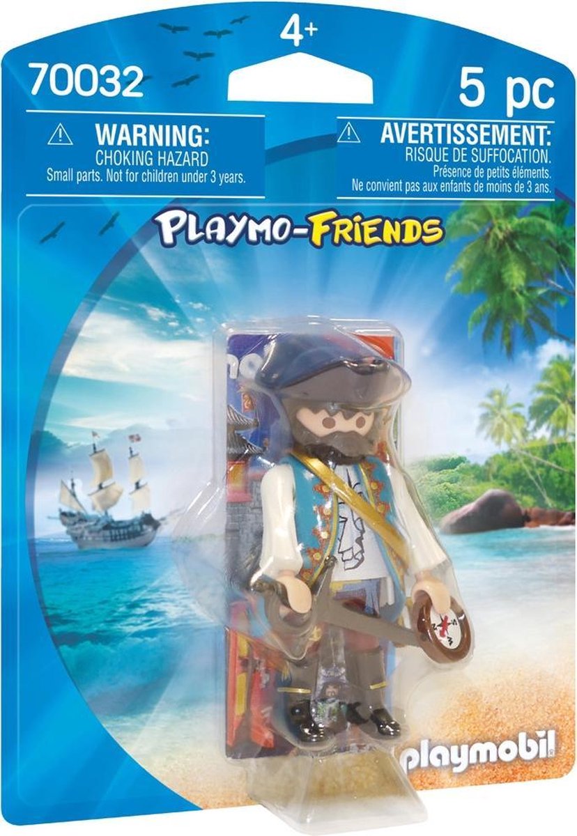 Playmobil 70032 Playmo Friends Piraat met kompas