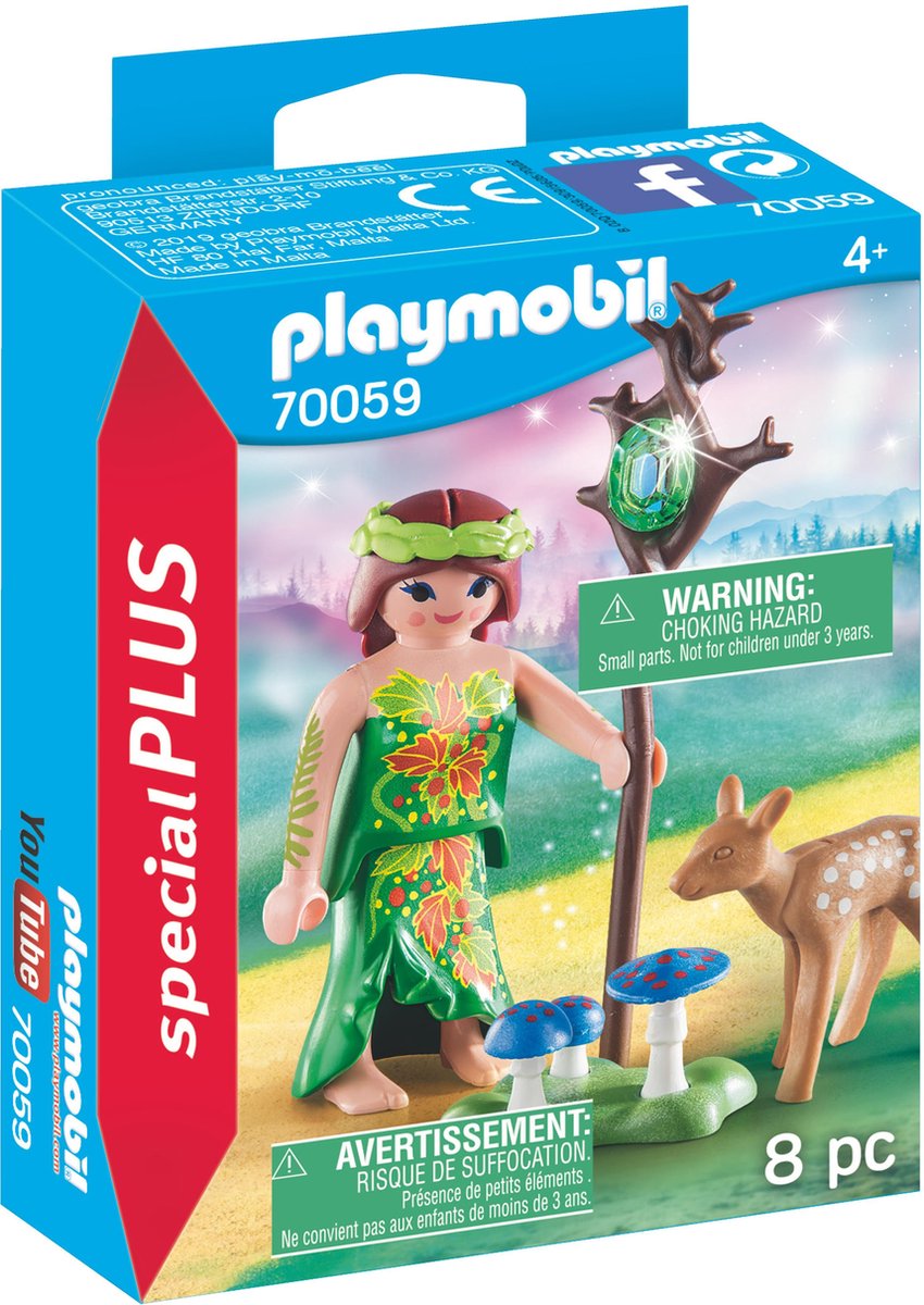 Playmobil Special Plus 70059 Nimf en hertenkalf