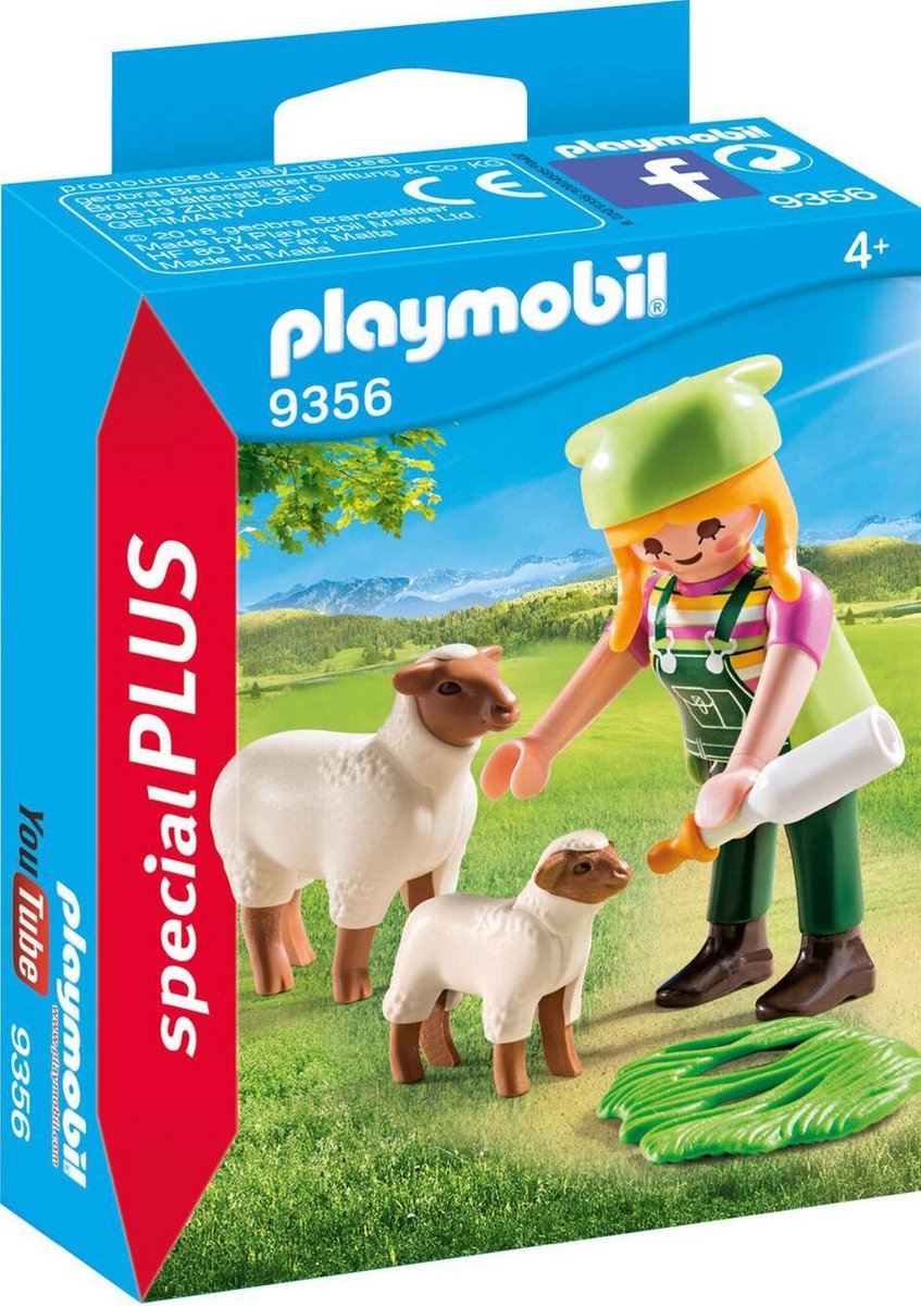 Playmobil Special Plus 9356 Schapenhoedster