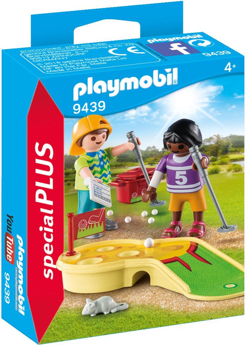 Playmobil Special Plus 9439 Kinderen met minigolf