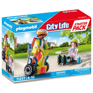 Playmobil Starterpack 71257 Rescue met Segway - afbeelding 2