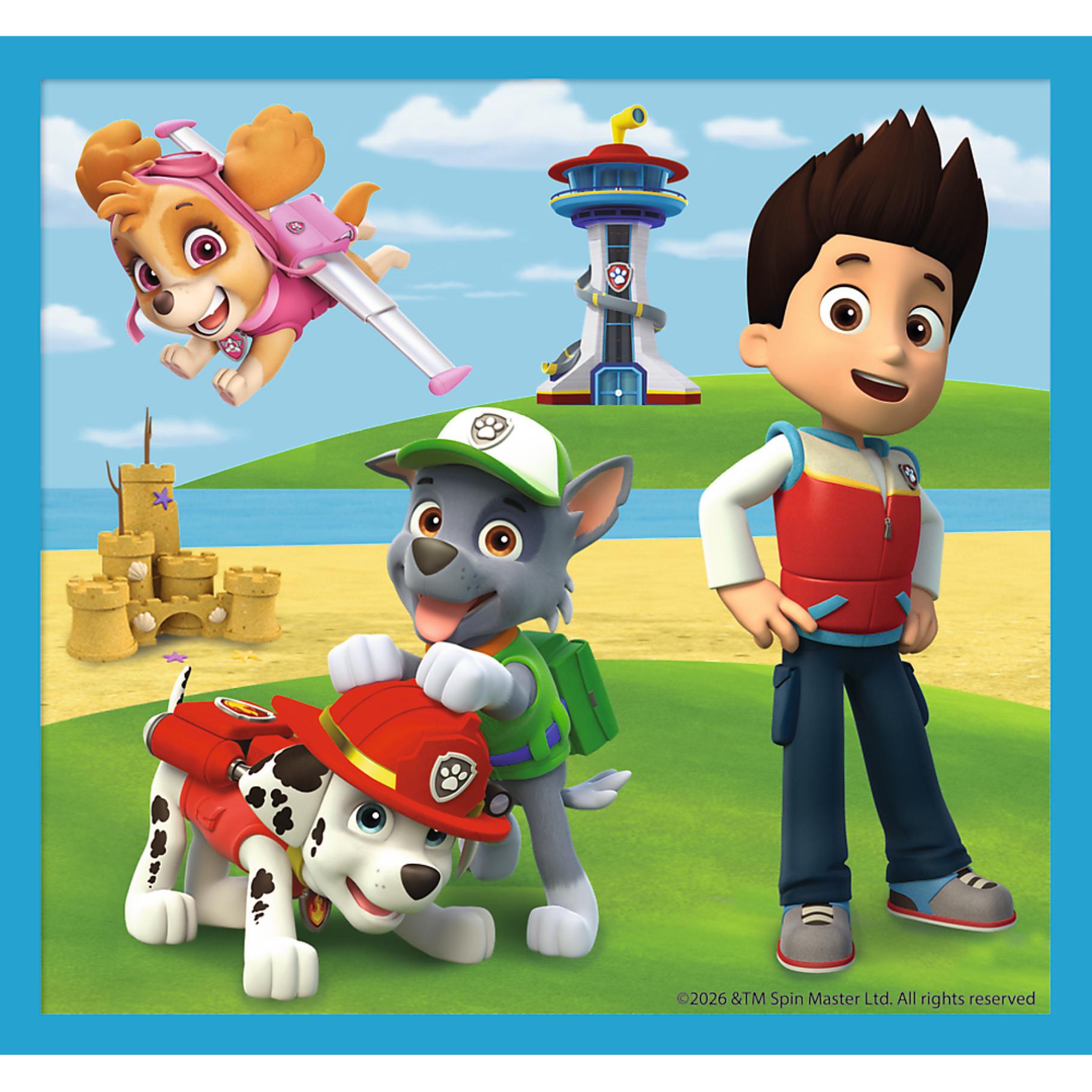 Puzzel 10 in 1 Paw patrol Team - afbeelding 3