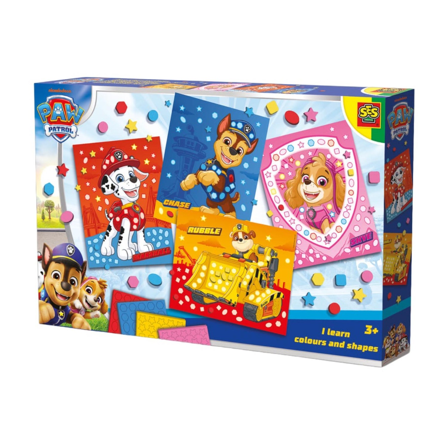 SES Paw Patrol - Ik leer kleuren en vormen