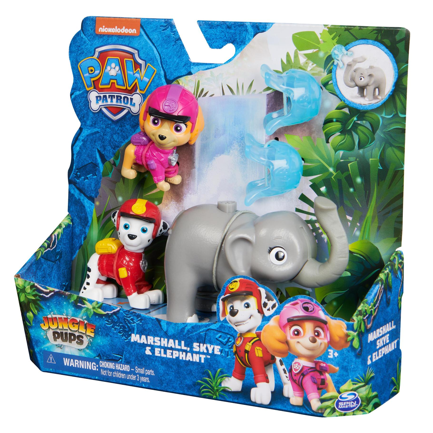 PAW Patrol Jungle Pups Hero Pups Marshall, Skye Elephant - afbeelding 2