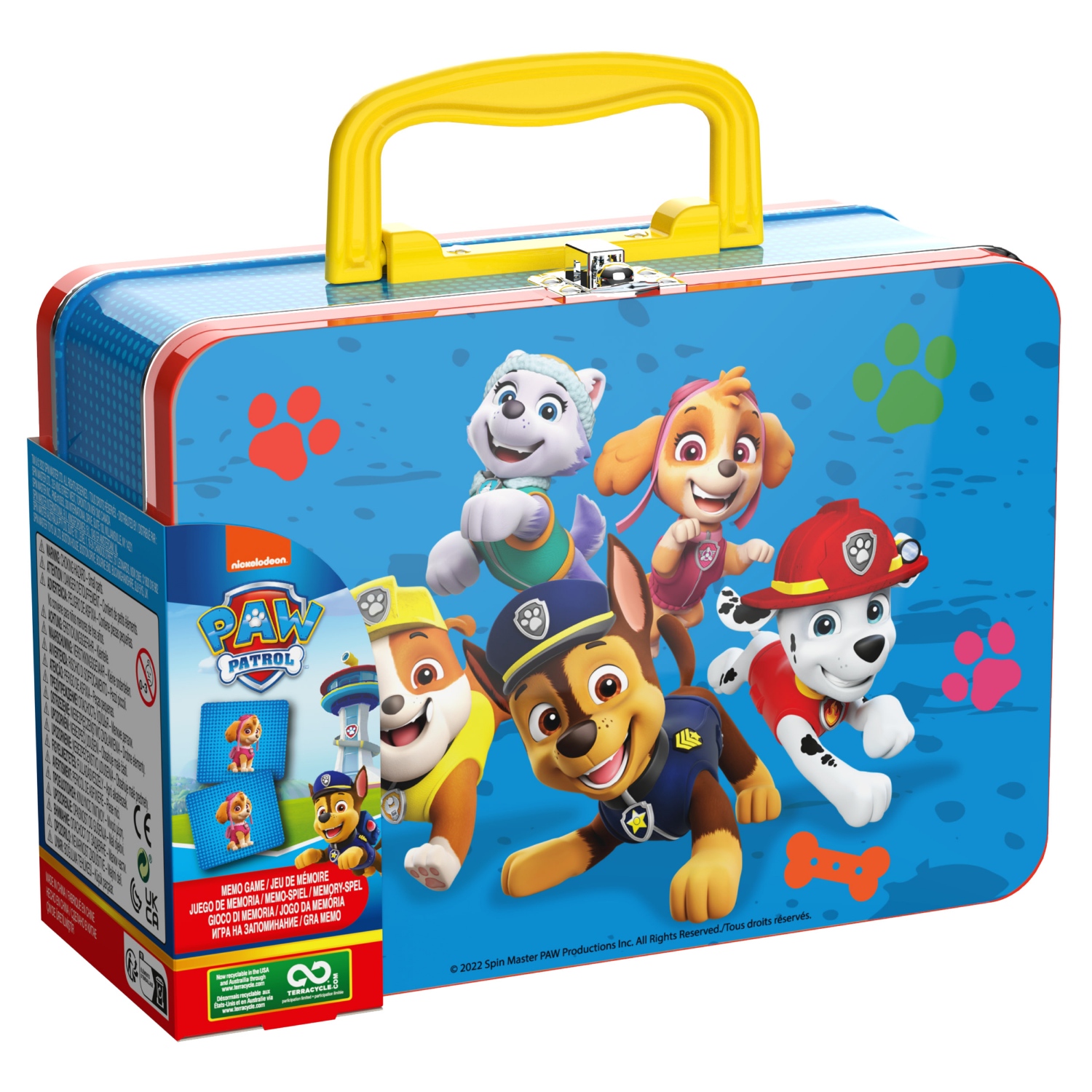 Spel Paw Patrol Memo Match (Tin) - afbeelding 2
