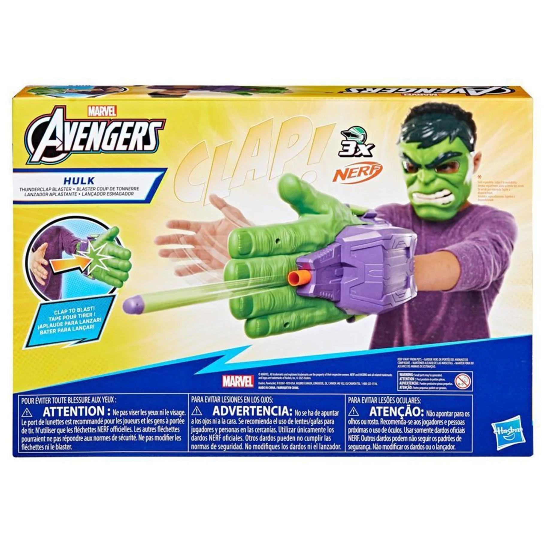 Marvel Avengers Hulk thunderclap blaster - afbeelding 2