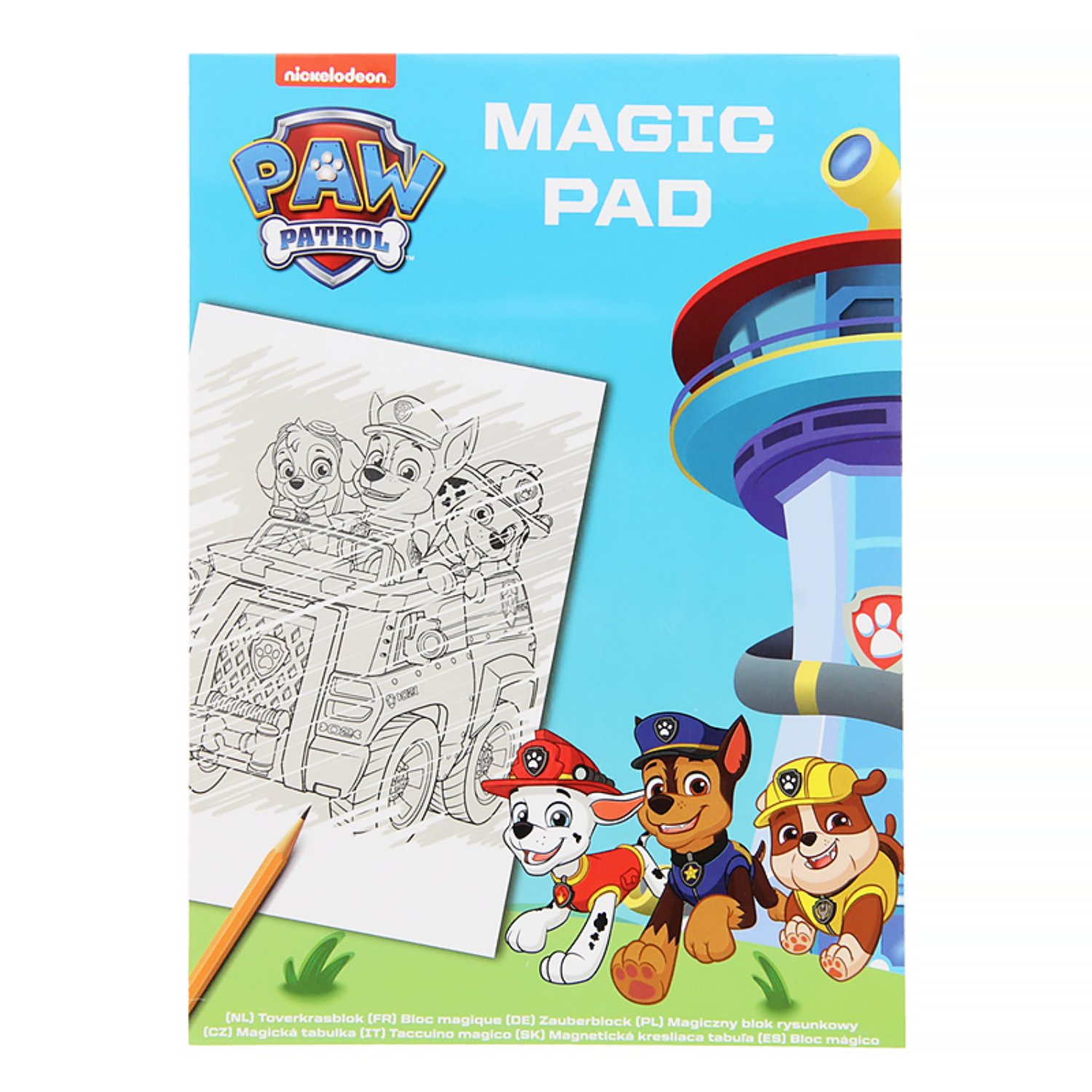 Paw Patrol Toverkrasblok