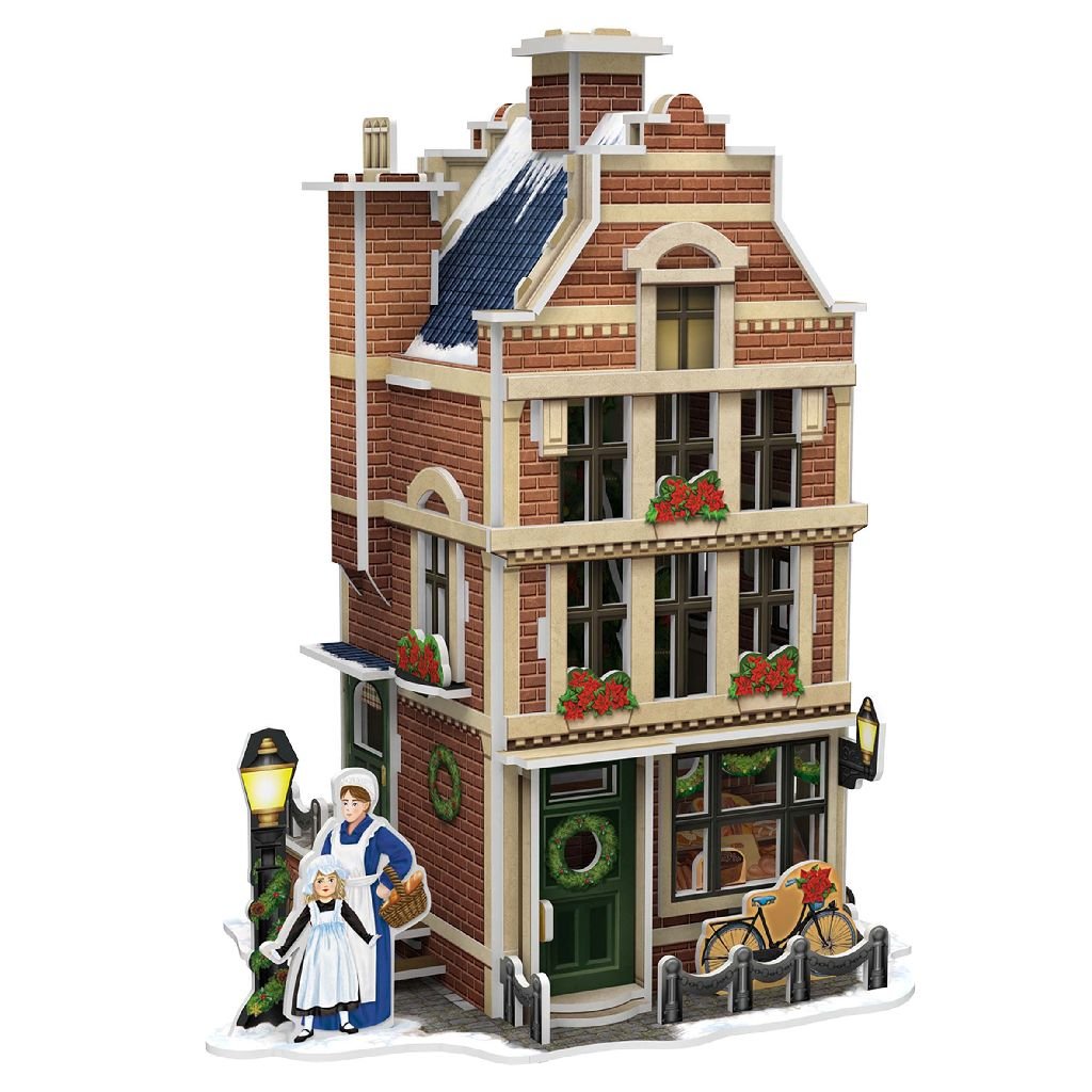 Cubic Fun 3d Puzzel Hollandse Bakkerij LED - afbeelding 2