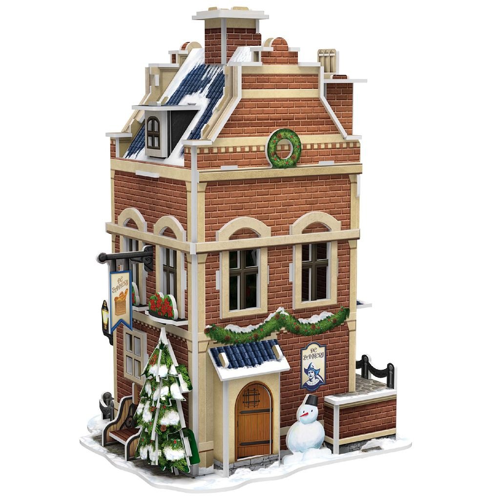 Cubic Fun 3d Puzzel Hollandse Bakkerij LED - afbeelding 3