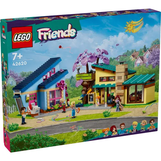 LEGO Friends 42620 Olly En Paisley's Huizen