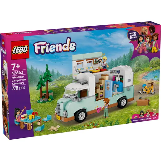 LEGO Friends 42663 Camperavontuur met vrienden