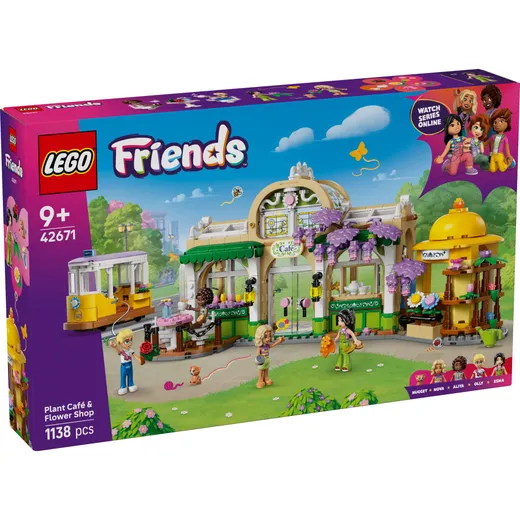 LEGO Friends 42671 Plantencafé En Bloemenwinkel