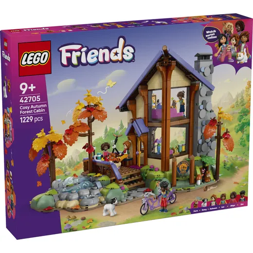 LEGO Friends 42705 Gezellige Boshut In De Herfst